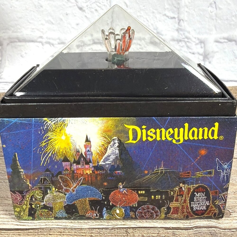 Disney Disneyland Main Street Electrical Parade Light Red Bulb Souvenir Vintage
